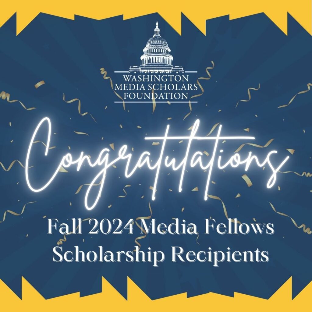 Fall 2024 Media Fellows