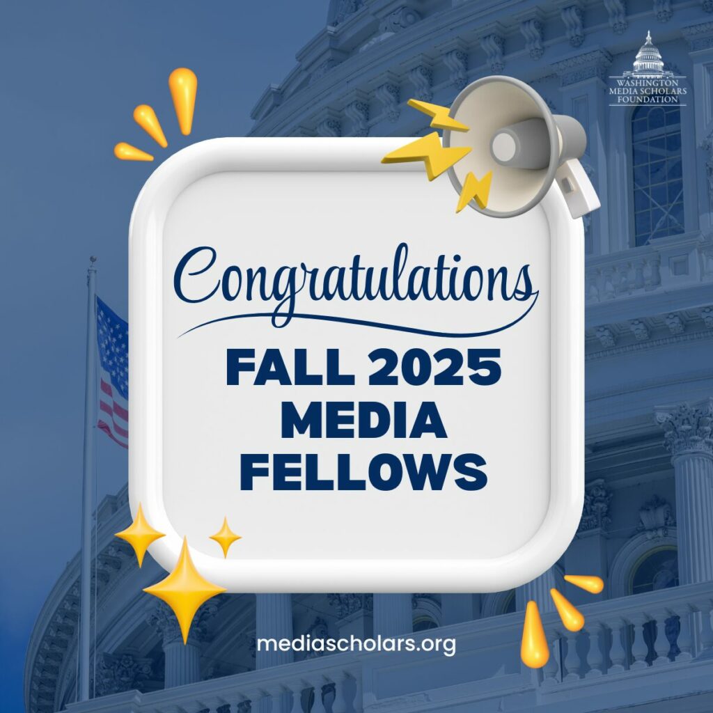 WMSF Selects 70 Recipients for the Fall 2025 Media Fellows Scholarships