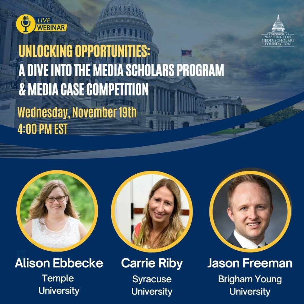 2026 Media Case Competition Webinar